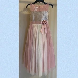 Girls Long Formal Dress
